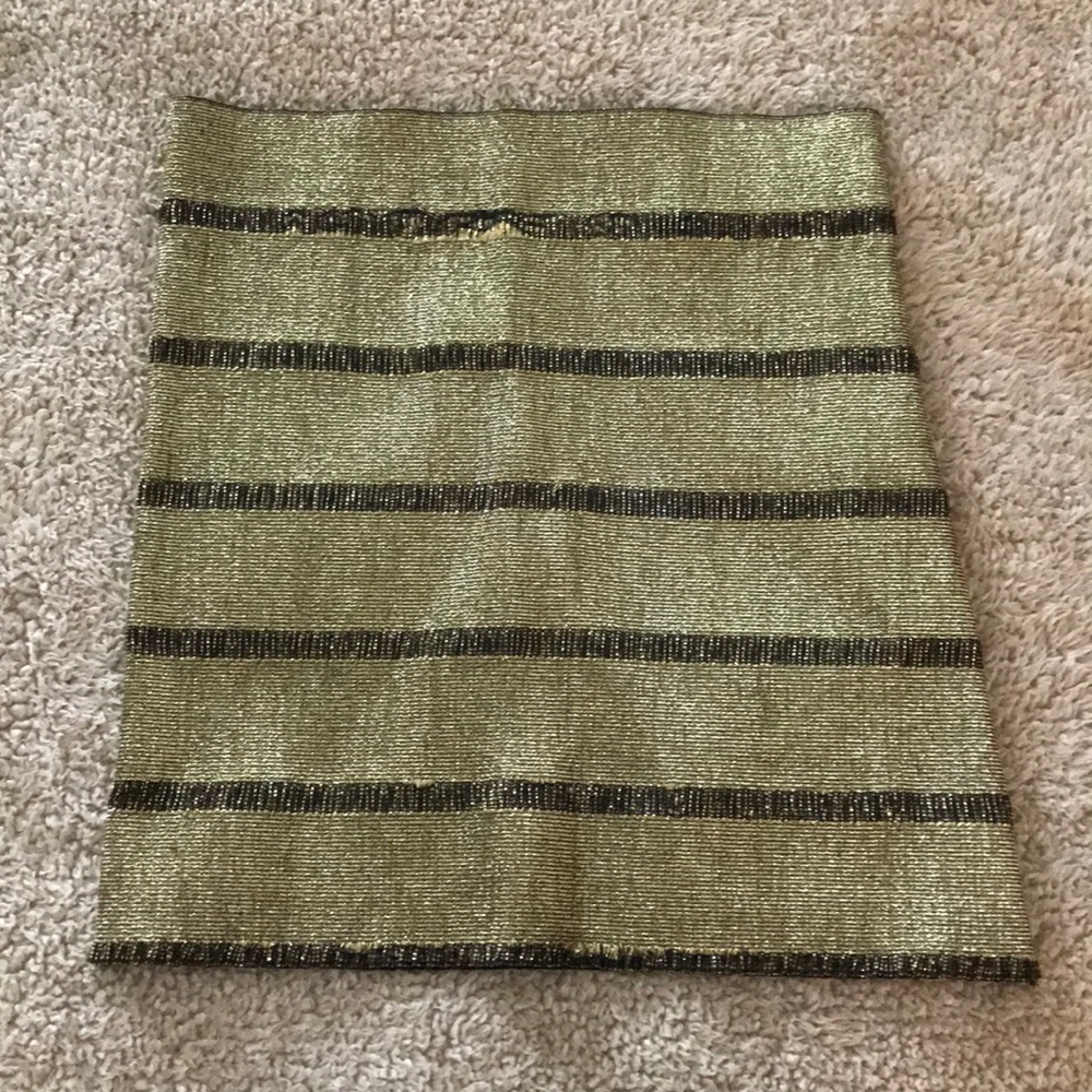 Cheryl Creations Elastic Bandage Skirt in Gold
